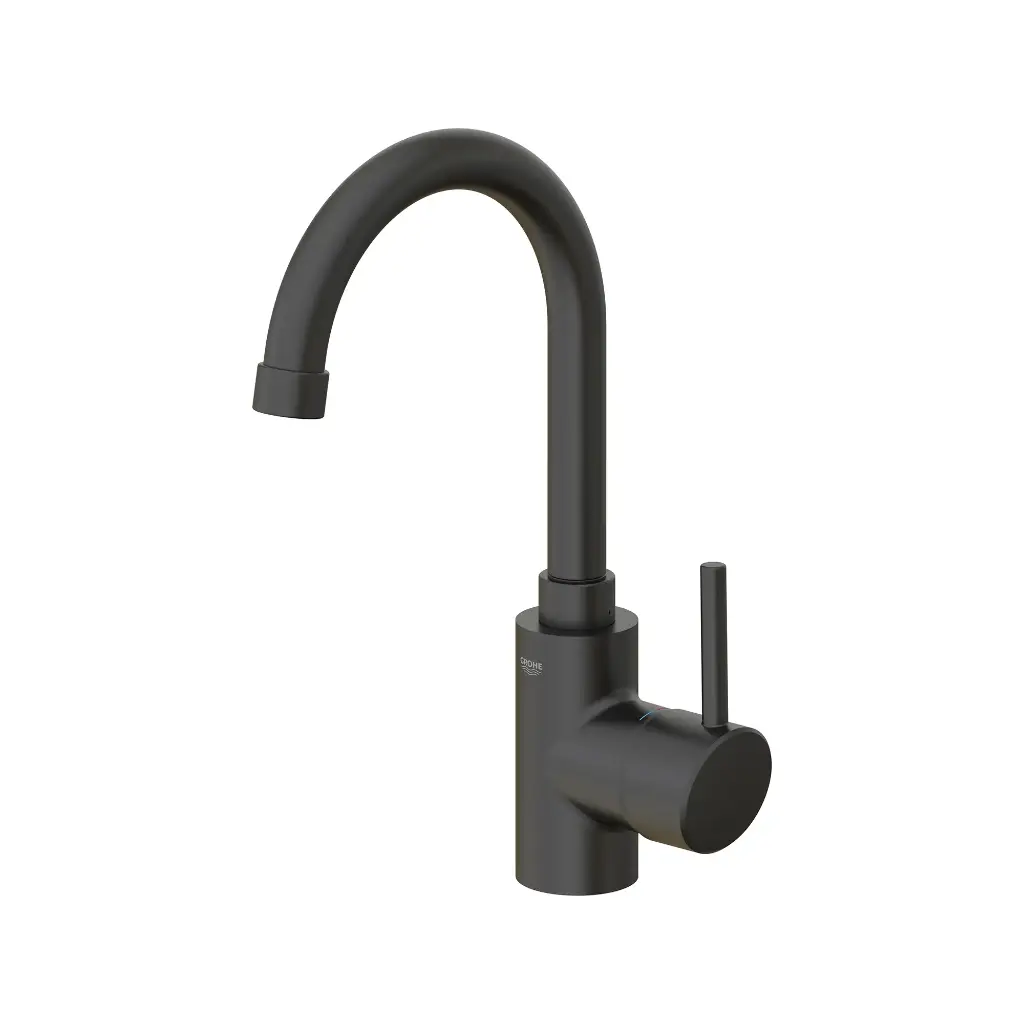 Grohe 315182430 Single Handle Pull Down Dual Spray Bar Faucet 6.6 L/Min (1.75 Gpm) Matte Black