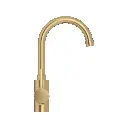 Grohe 31518Gn0 Single Handle Pull Down Dual Spray Bar Faucet 6.6 L/Min (1.75 Gpm) Brushed Cool Sunrise