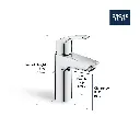 Grohe 32643003 Eurosmart Ohm Basin Smth B S Us Grohe Chrome
