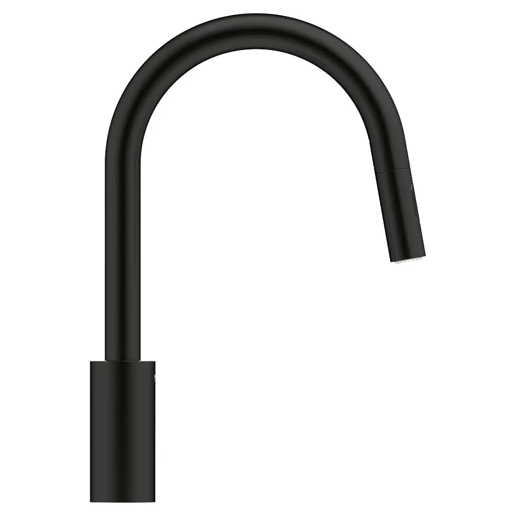 Grohe 326652433 Concetto Dual Spray Pull-Down Kitchen Faucet Matte Black