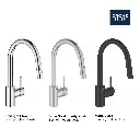 Grohe 326652433 Concetto Dual Spray Pull-Down Kitchen Faucet Matte Black