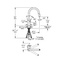 Grohe 326652433 Concetto Dual Spray Pull-Down Kitchen Faucet Matte Black
