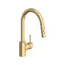 Grohe 32665GN3 Concetto Single Handle Pull Down Kitchen Faucet Dual Spray 6.6 L/Min (1.75 Gpm) Brushed Cool Sunrise