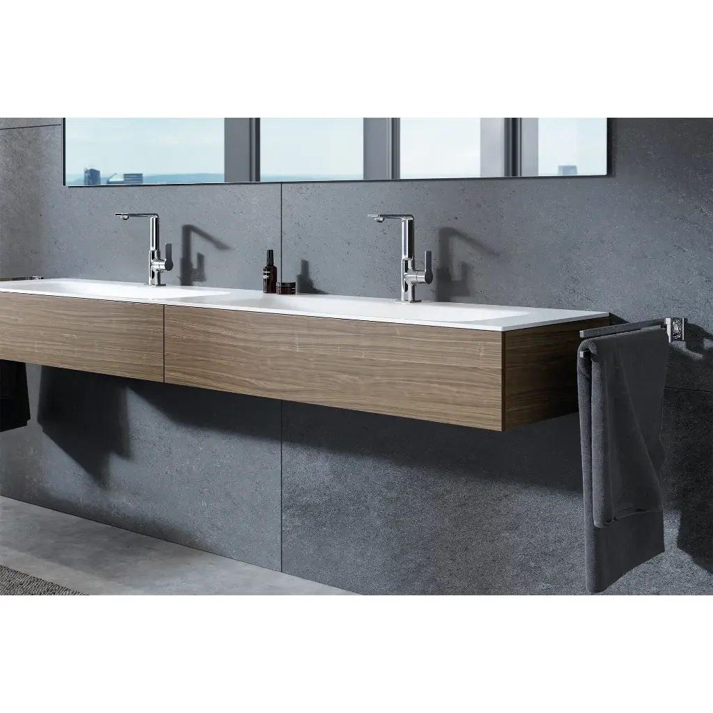 Grohe 40342001 Double Towel Bar Chrome