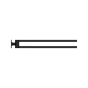 Grohe 403422431 Double Towel Bar Matte Black