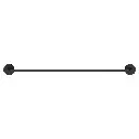Grohe 403662431 Essentials Towel Rail 24" Matte Black