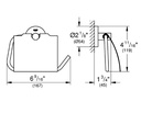 Grohe 403672431 Essentials Toilet Paper Holder