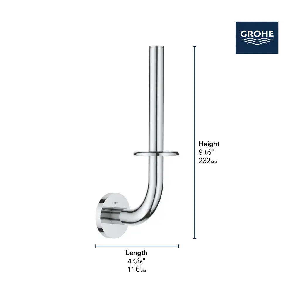 Grohe 403852431 Essentials Spare Paper Holder