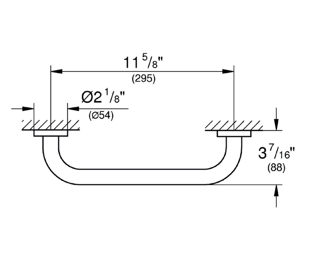 Grohe 404212431 Essentials Grab Bar