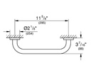 Grohe 404212431 Essentials Grab Bar