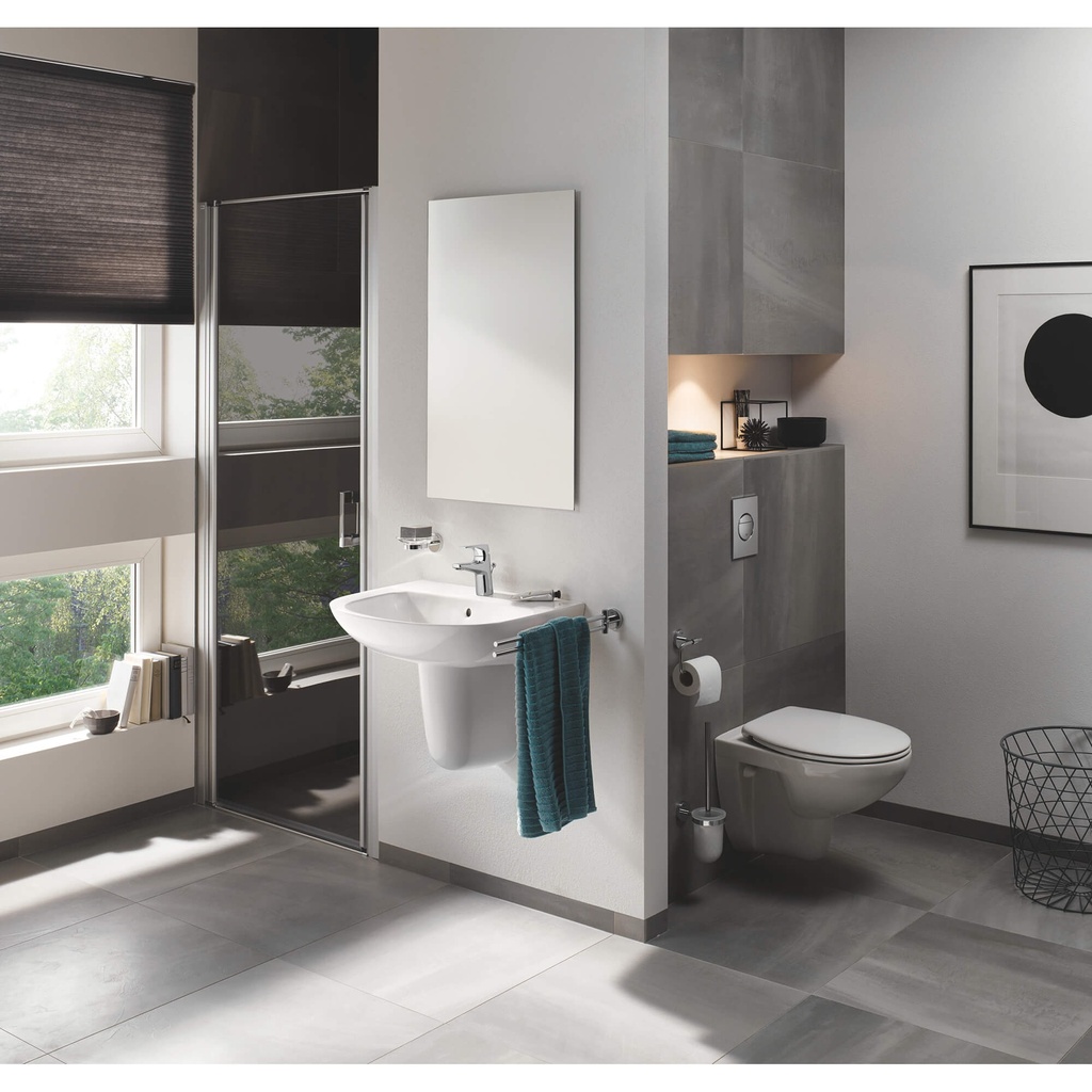 Grohe 40463001 Baucosmopolitan Toilet Brush Set Grohe Chrome