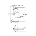 Grohe 23846003 Plus Freestanding Tub Filler Chrome 3