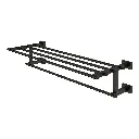Grohe 405122431 23 5/8" Multi-Towel Rack Matte Black