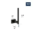 Grohe 40623GN1 Spare Paper Holder Brushed Cool Sunrise