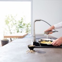 Grohe 31559DC2 Ladylux L2 Smartcontrol Pull Out Dual Spray Kitchen Faucet SuperSteel 4