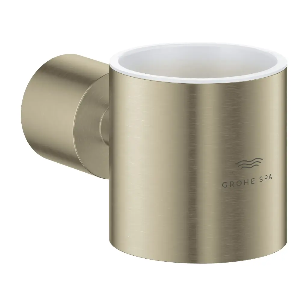 Grohe 40884En0 Atrio New Glass Holder Brushed Nickel