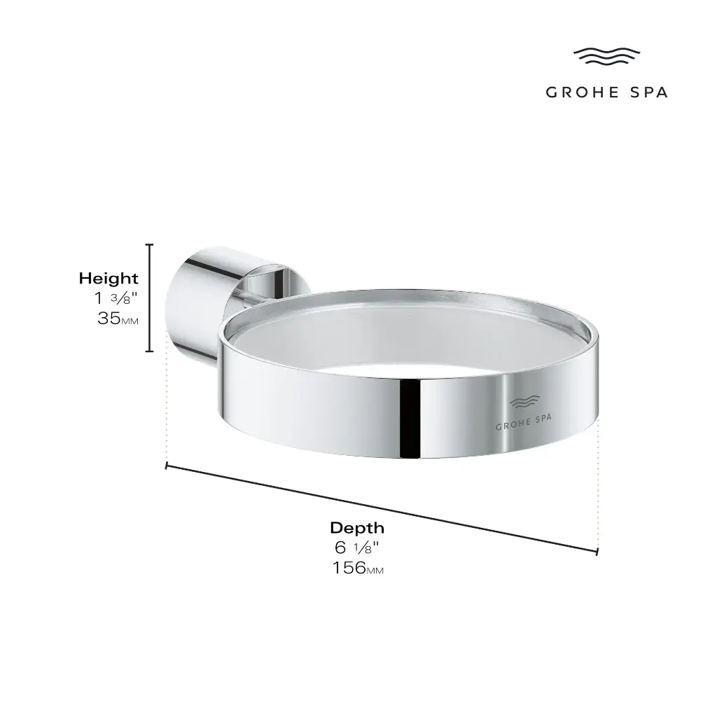 Grohe 40885000 Atrio New Soap Holder Chrome