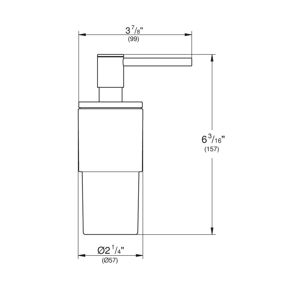 Grohe 40886En0 Atrio New Soap Dispenser Brushed Nickel