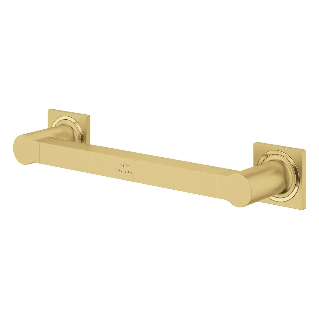 Grohe 40955GN1 12" Grab Bar Brushed Cool Sunrise