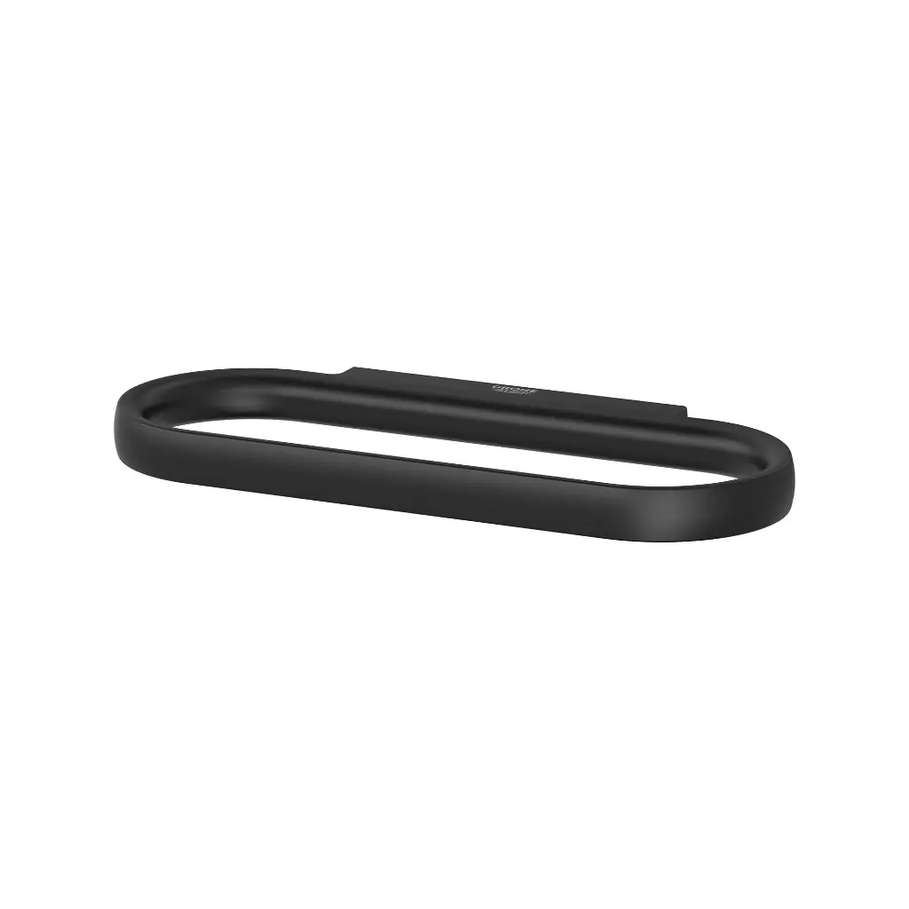 Grohe 409722430 Towel Ring Matte Black