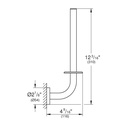Grohe 41078EN0 Double Tp Holder Brushed Nickel
