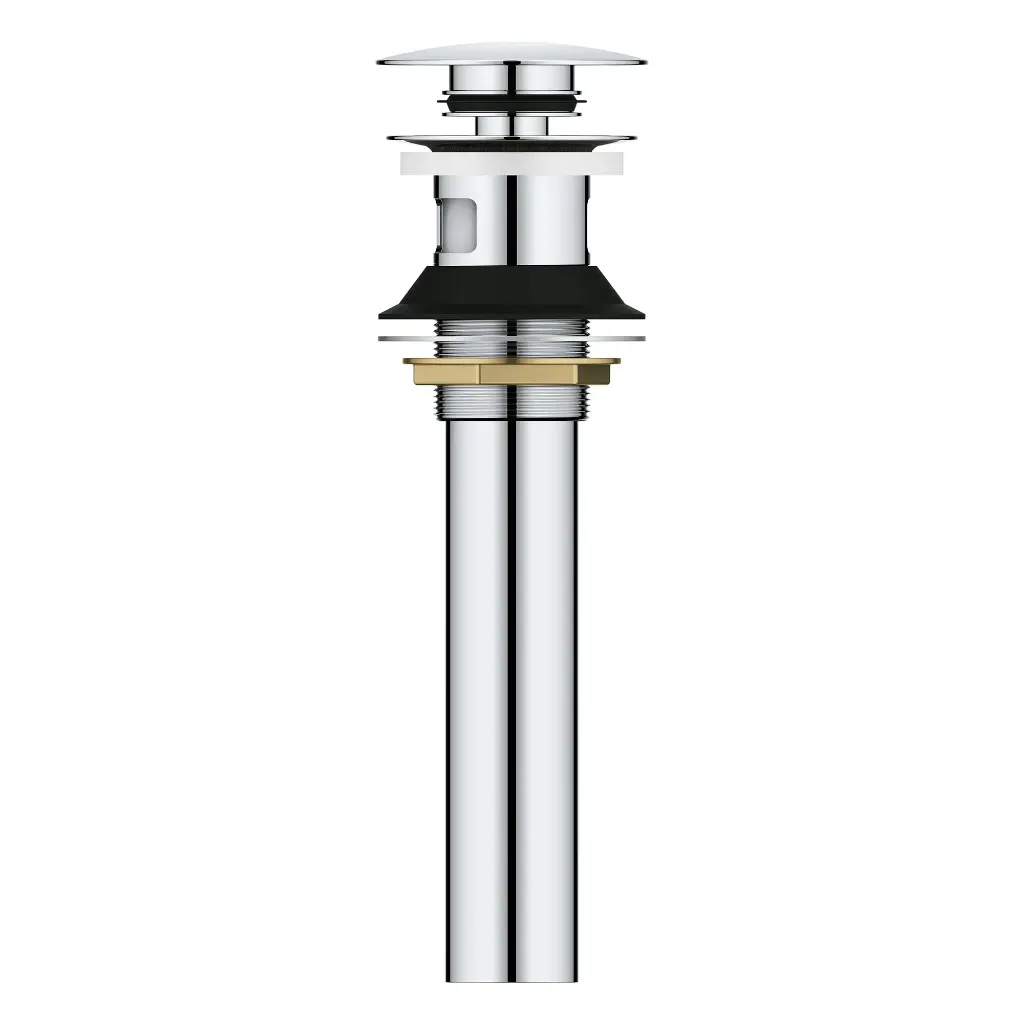 Grohe 48656000 Bathroom Sink Pop-Up Drain With Overflow Chrome