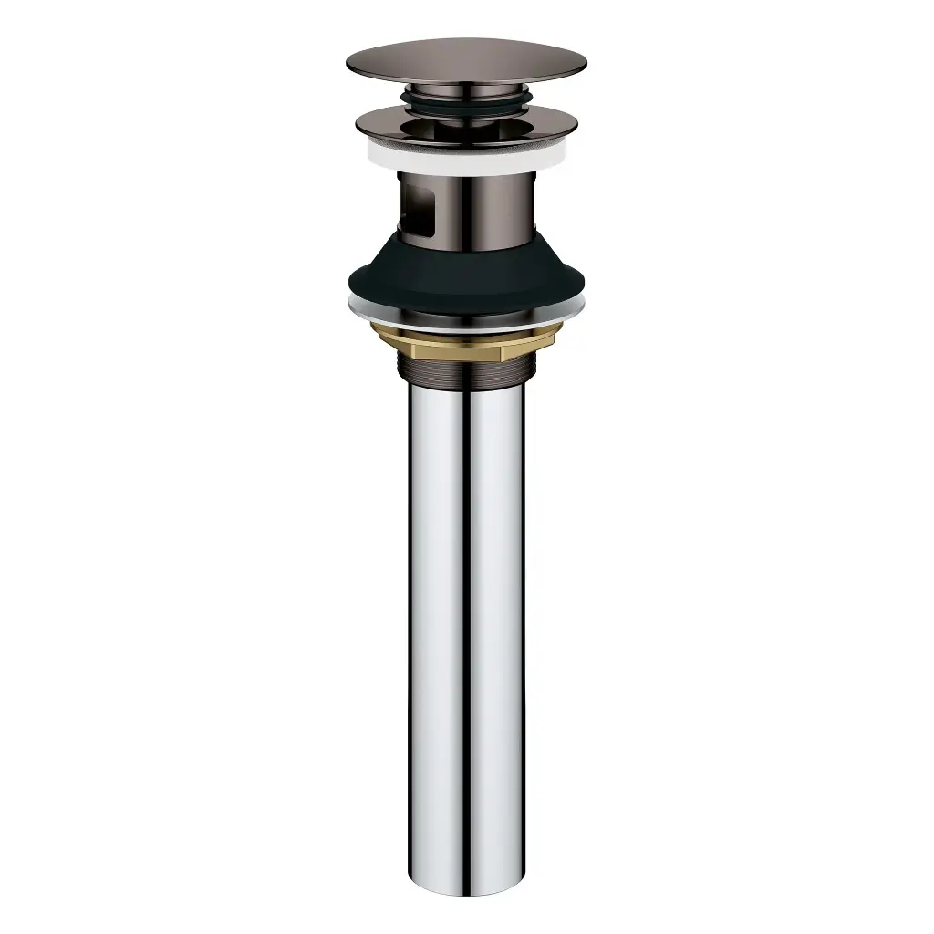 Grohe 48656A00 Bathroom Sink Pop-Up Drain With Overflow Hard Graphite