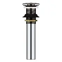 Grohe 48657A00 Bathroom Sink Pop-Up Drain Without Overflow Hard Graphite