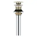 Grohe 48657EN0 Bathroom Sink Pop-Up Drain Without Overflow Brushed Nickel
