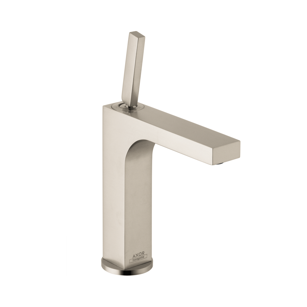 Hansgrohe 39031821 Axor Citterio Single Hole Faucet 160 Brushed Nickel