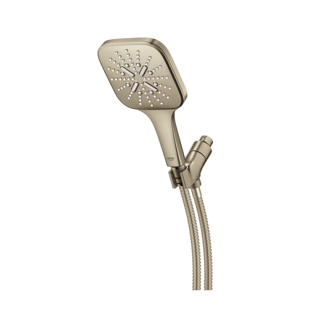 Grohe 26605EN0 Rainshower Smartactive Handshower Square Brushed Nickel