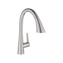 Grohe 32298DC3 Ladylux L2 Triple Spray Pull Down Kitchen Faucet SuperSteel 1
