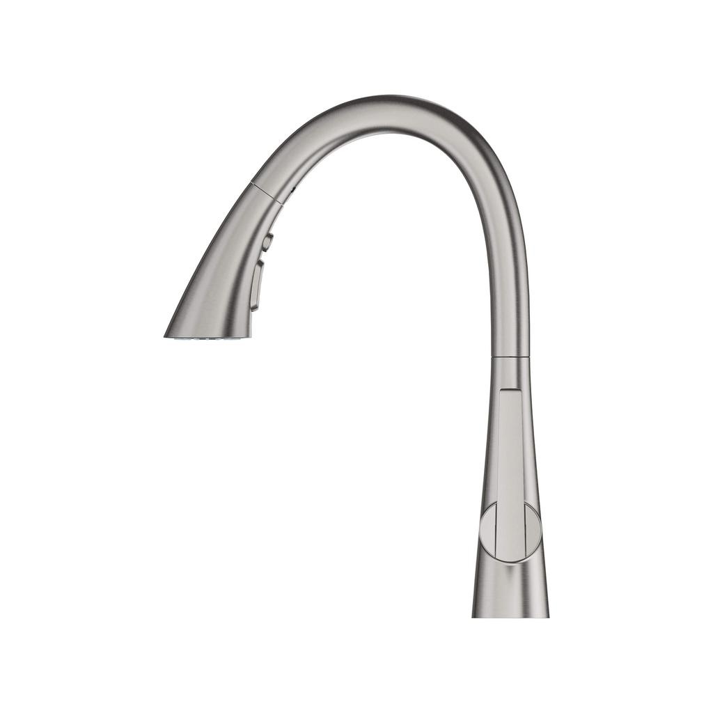 Grohe 32298DC3 Ladylux L2 Triple Spray Pull Down Kitchen Faucet SuperSteel 3