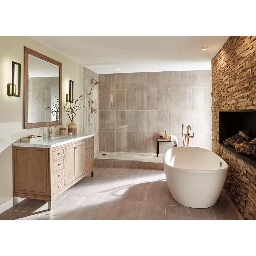 Delta 55085 Premium Single Setting Adjustable Wall Mount Hand Shower Champagne Bronze