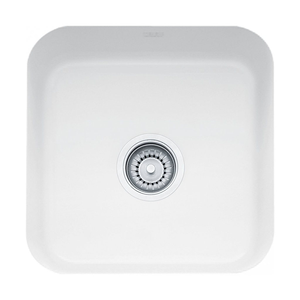 Franke CCK110-15WH Cisterna Undermount Sink White Fc Sgl 21Cab