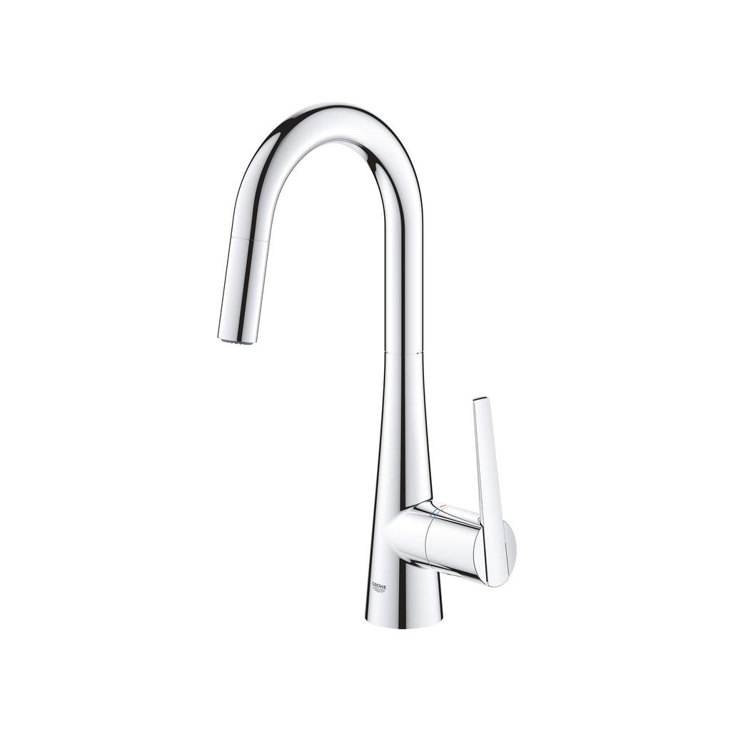 Grohe 32283003 Ladylux L2 Prep Sink Dual Spray Pull Down Faucet Chrome 3