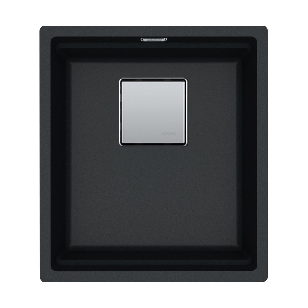 Franke PKG110-14ON Peak Granite Single Bowl Sink Onyx