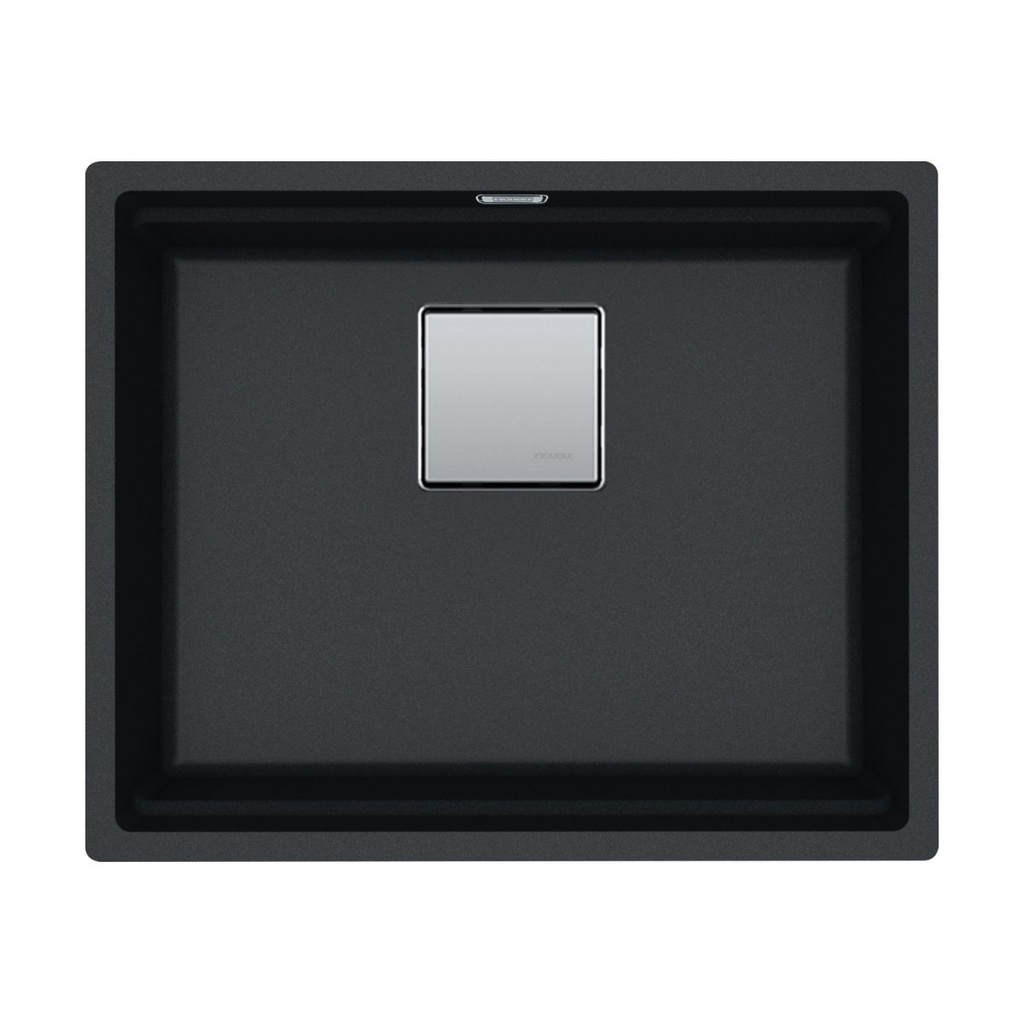 Franke PKG110-20ON Peak Granite Single Bowl Sink Onyx