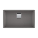 Franke PKG110-31SG Peak Granite Undermount Sink Single Shadow Grey Includes Waste Fittings