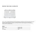 Franke PS2-21-36S Bottom Grid Ss Professional Series 2.0