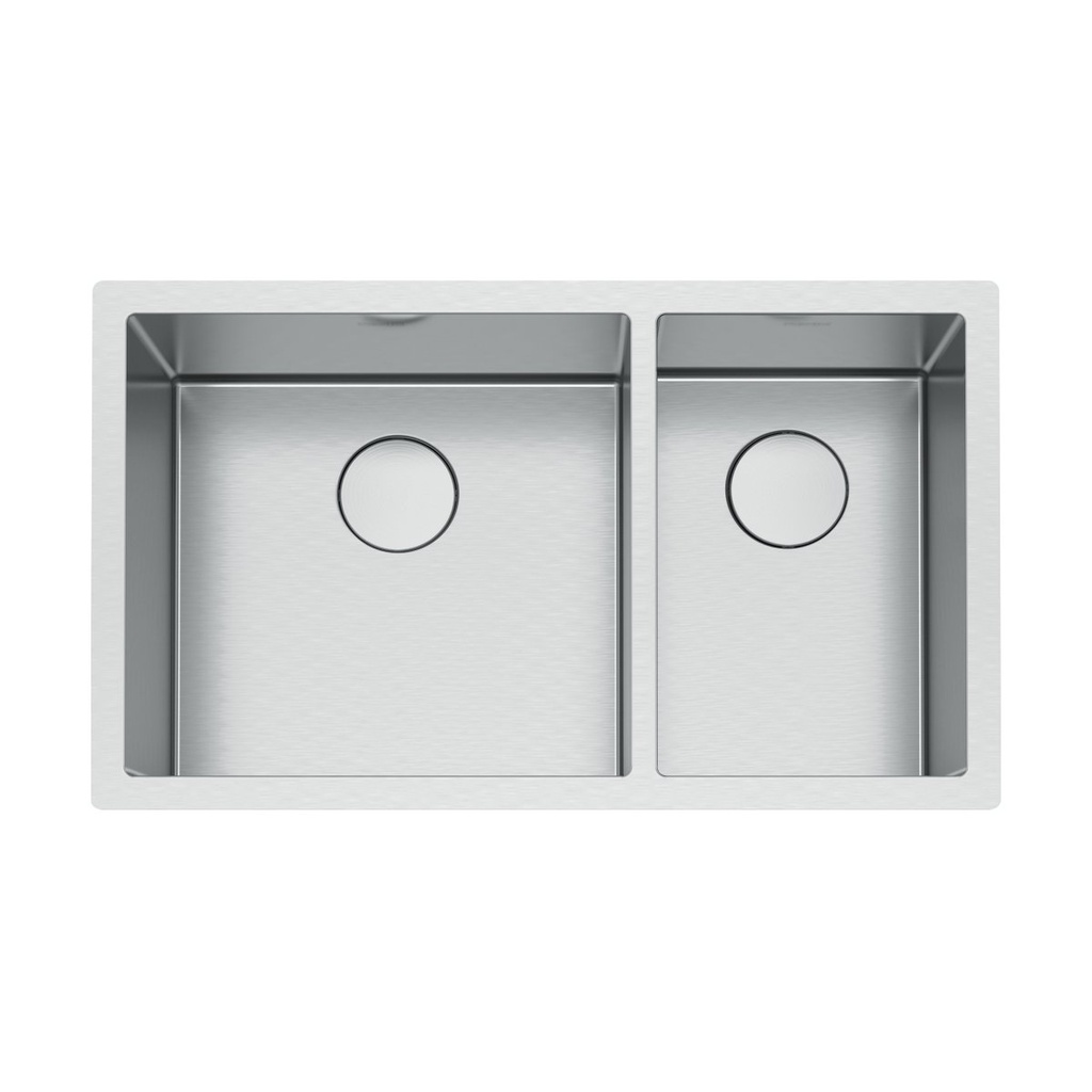 Franke PS2X160-18-11-CA Professional Series 2.0 Combo Sink. 8 Mm Radius Inlcuded Accessories