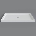 Mirolin SQD6036A1 White Strada 60" Sqd Alcove Base