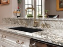 Brizo 64053LF Litze Smart Touch Pull Down Square Spout Knurled Handle Luxe Gold Matte Black
