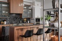 Brizo 63054LF Litze Pull Down Square Spout Faucet Luxe Gold Matte Black