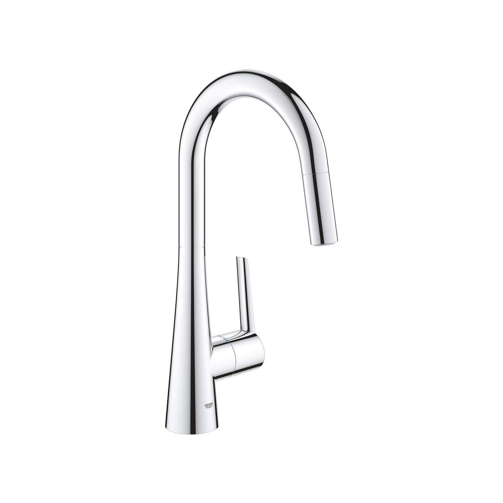 Grohe 32226003 Ladylux L2 Dual Spray Pull Down Kitchen Faucet Chrome 1
