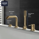 Grohe 19578ENA Essence New Roman Tub Faucet Brushed Nickel 3