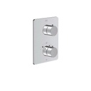 ALT 30882 Via Dante Uniplex T23 Trim Kit 2 Way Non Shared Chrome 1