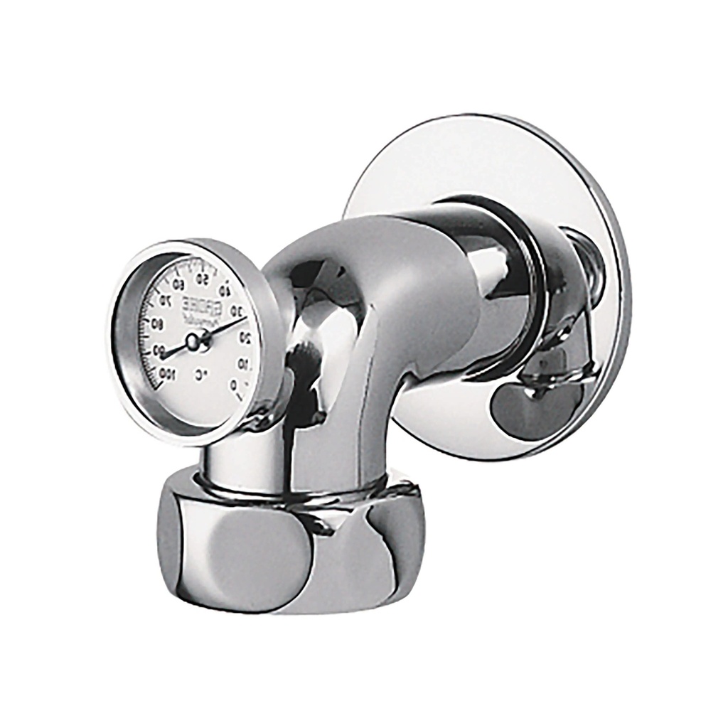 Grohe 12444000 Grohtherm 1-1/4 Male Wall Union Chrome 1