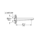 Grohe 13405EN3 Plus Tub Spout Chrome 4