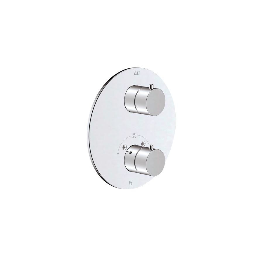 ALT 10882 Circo Uniplex T23 Trim Kit 2 Way Non Shared Chrome 1